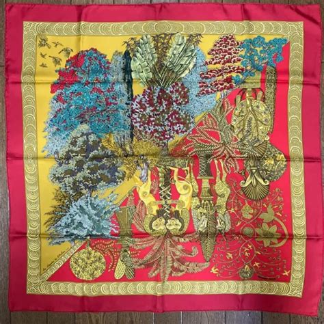 Hermes Vintage Rare scarf Carre 90 LE TAROT Silk from japan